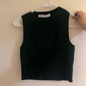 Zara cropped tank